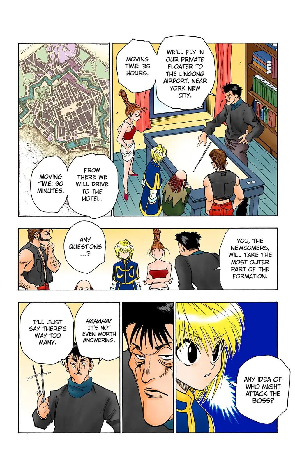 Hunter x Hunter Colored Manga, chapter 70, page 14