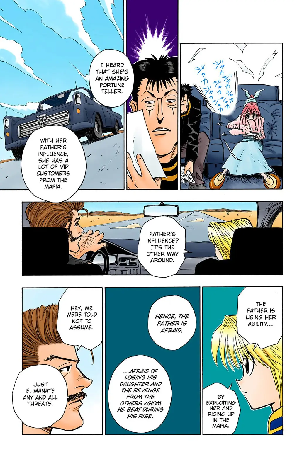 Hunter x Hunter Colored Manga, chapter 71, page 12