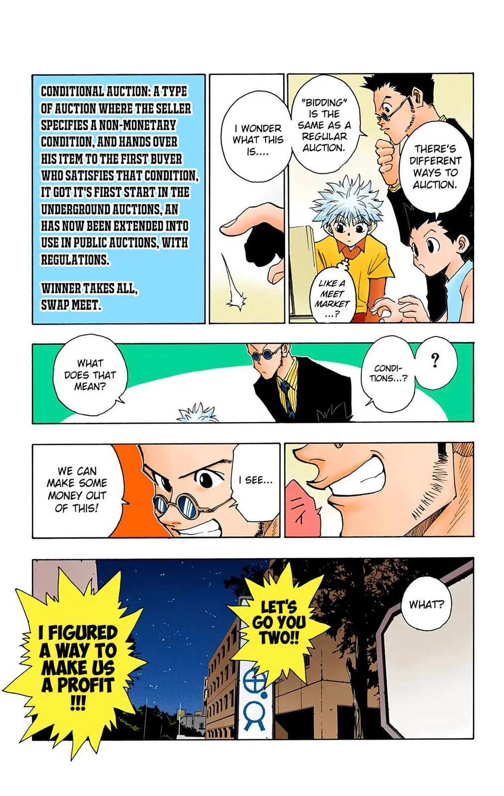 Hunter x Hunter Colored Manga, chapter 72, page 11
