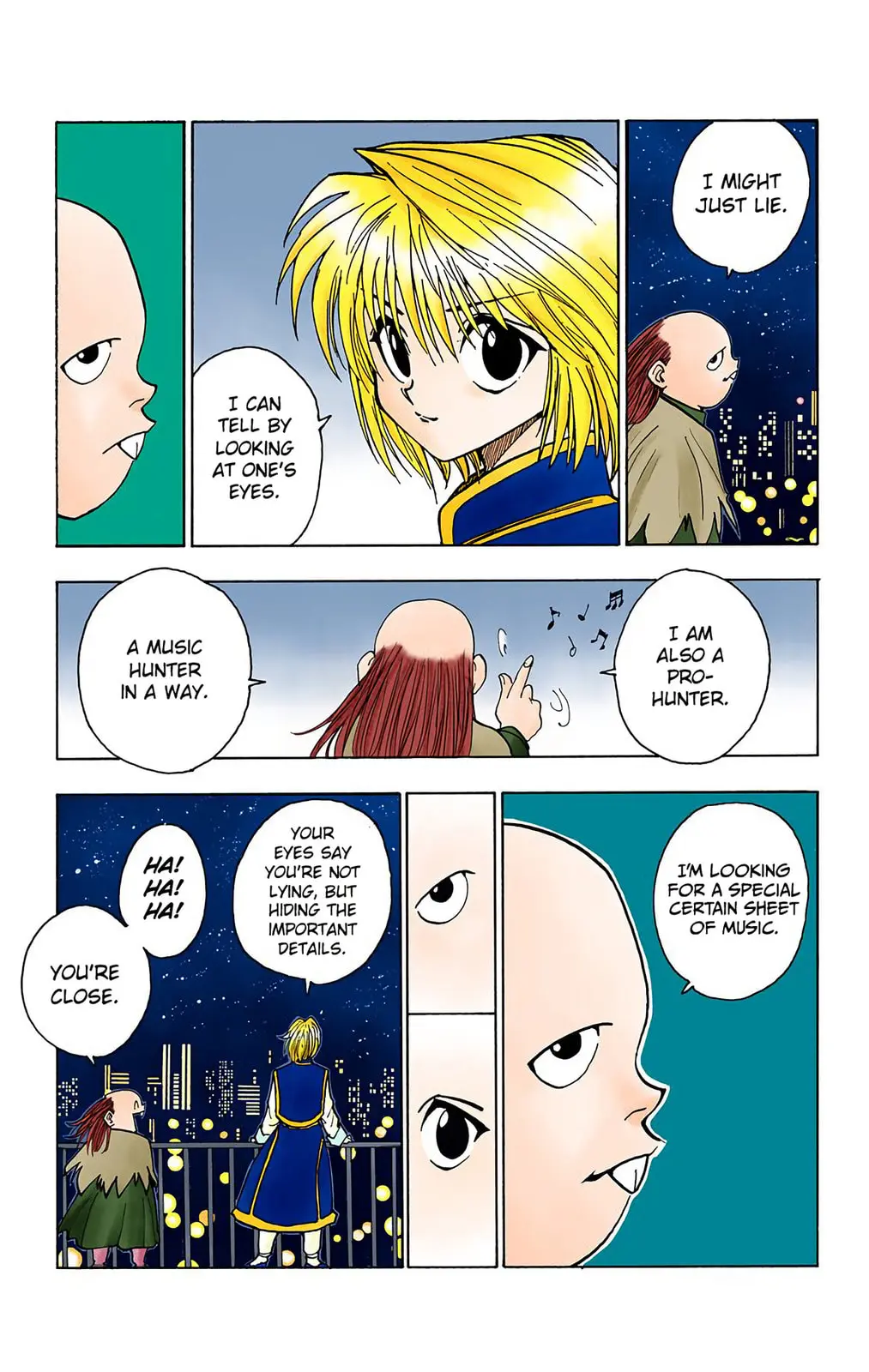Hunter x Hunter Colored Manga, chapter 73, page 7