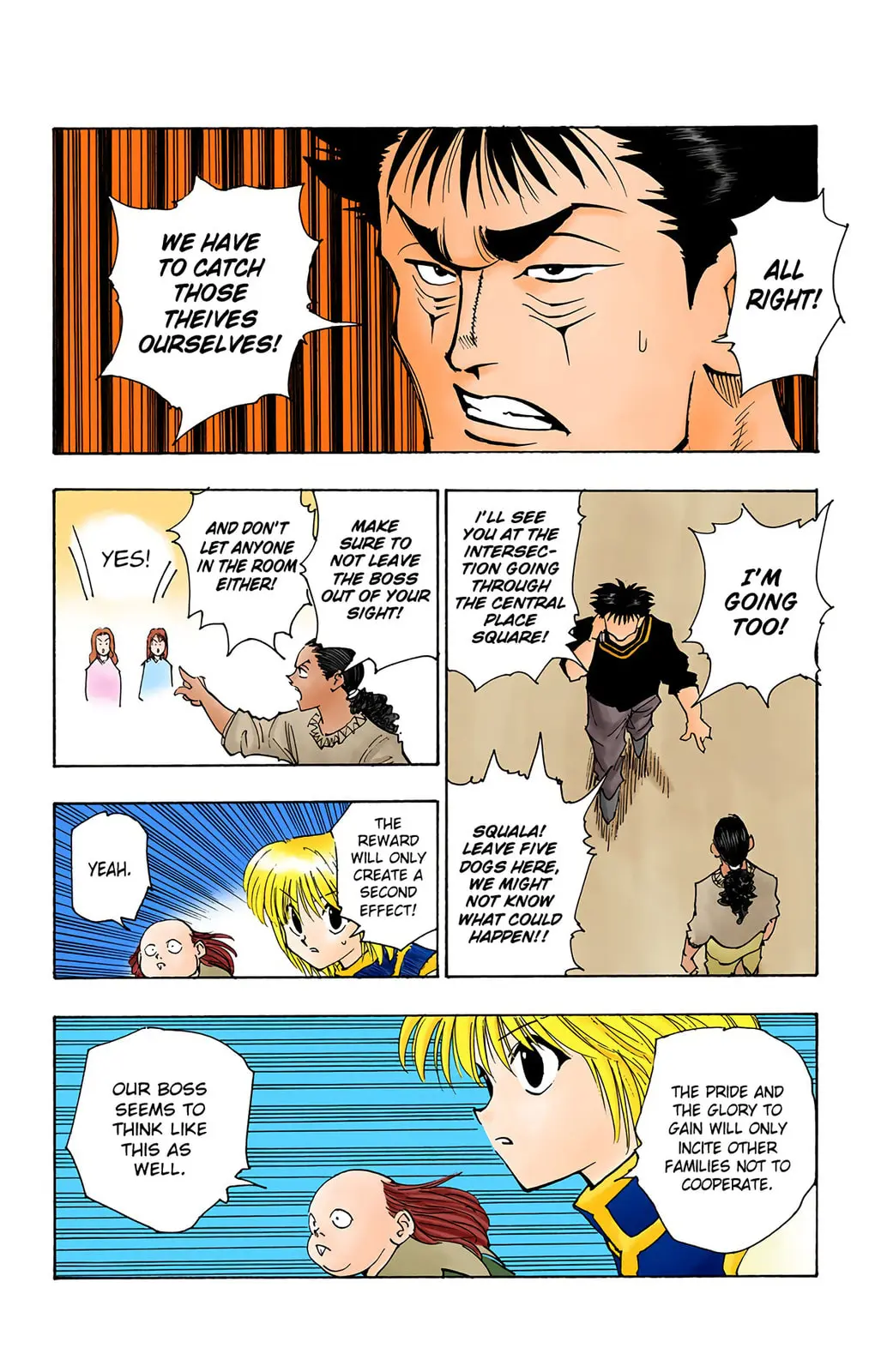 Hunter x Hunter Colored Manga, chapter 74, page 9
