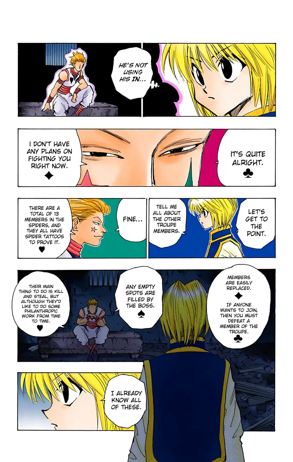 Hunter x Hunter Colored Manga, chapter 78, page 13