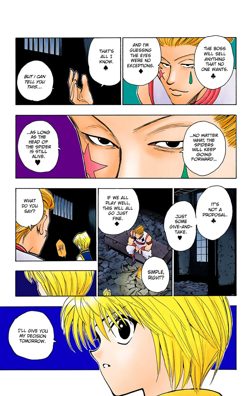 Hunter x Hunter Colored Manga, chapter 79, page 5