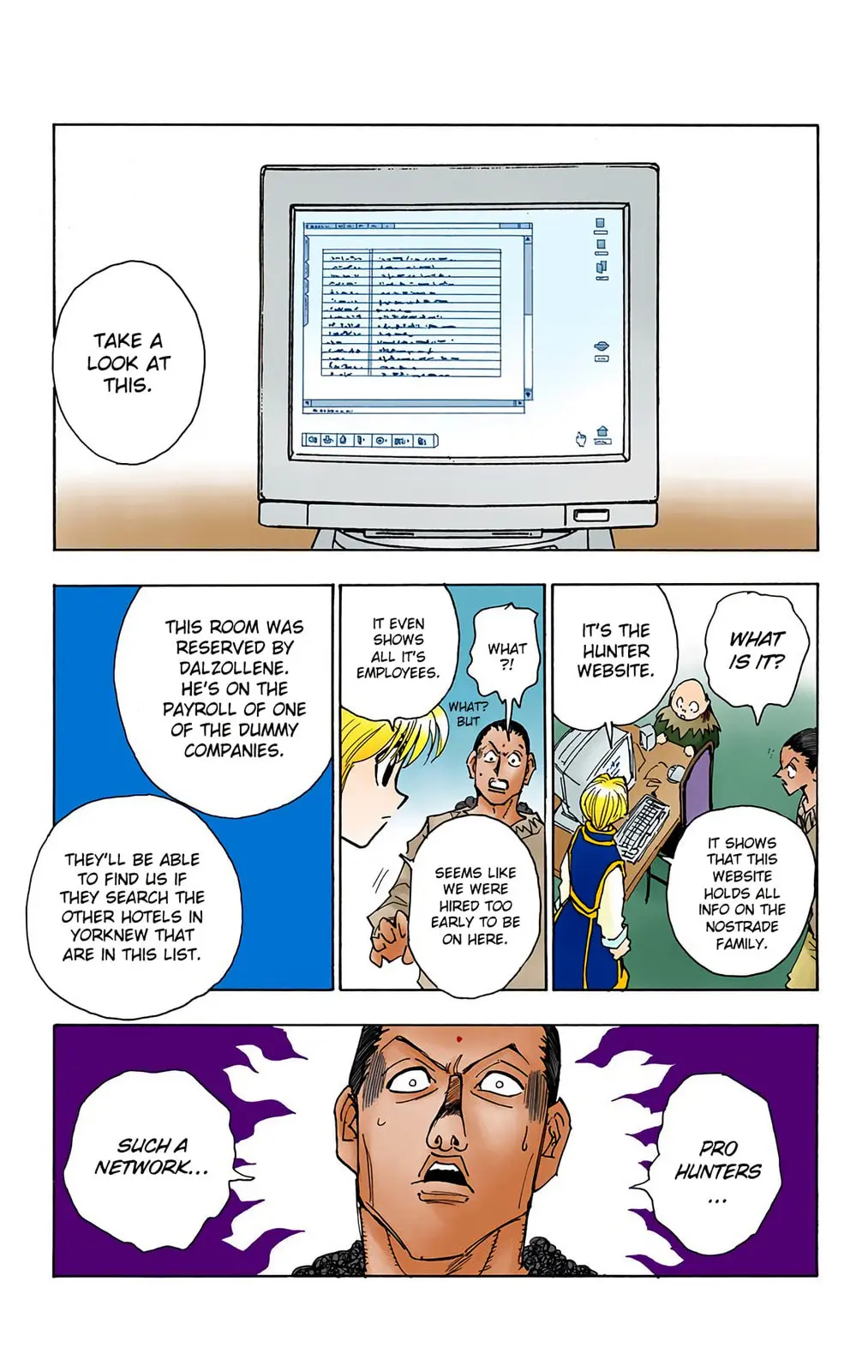 Hunter x Hunter Colored Manga, chapter 79, page 17