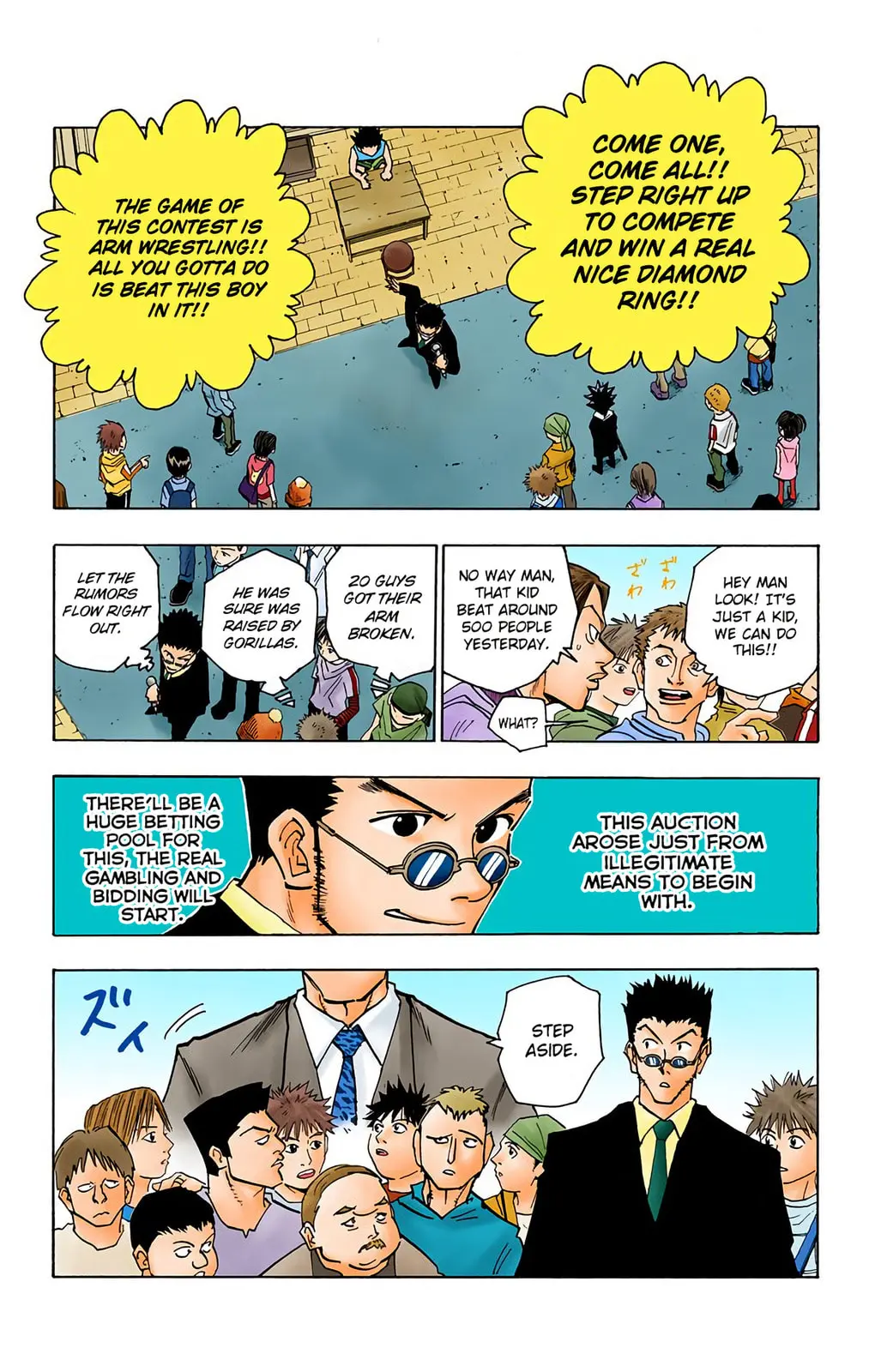 Hunter x Hunter Colored Manga, chapter 80, page 3