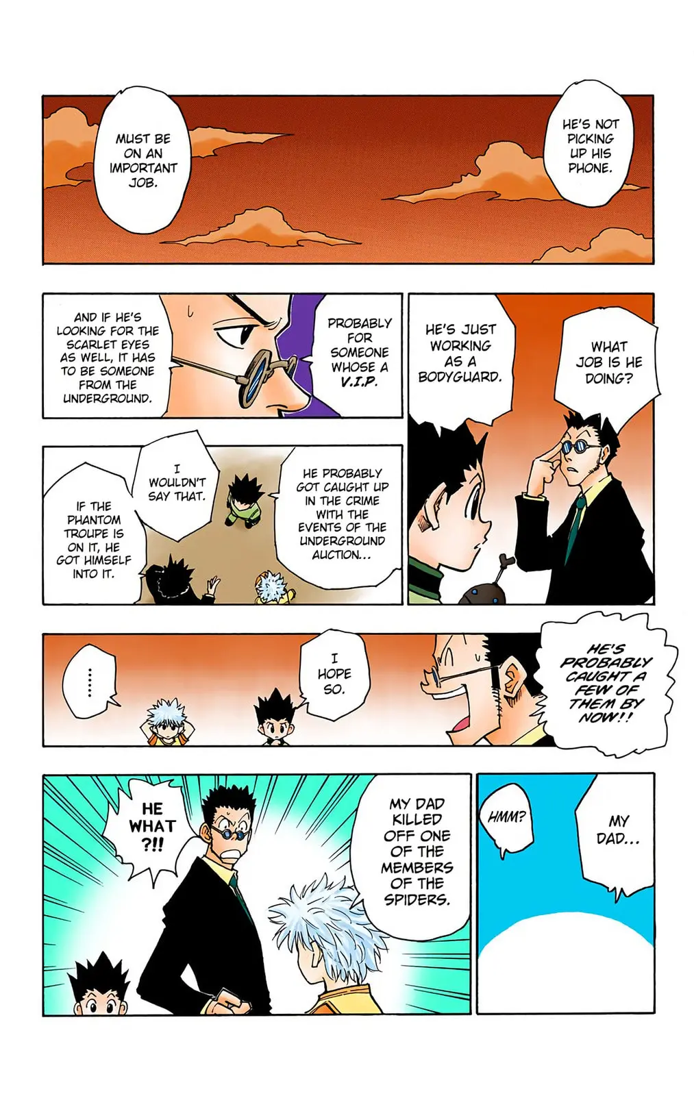 Hunter x Hunter Colored Manga, chapter 80, page 18
