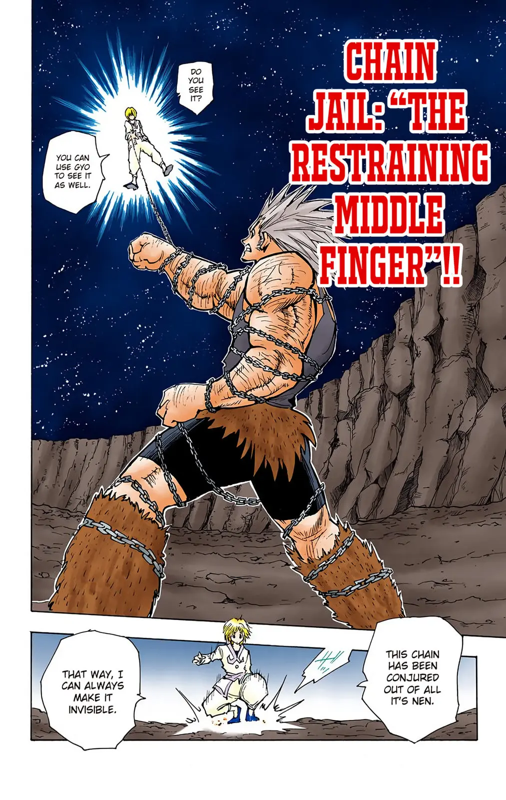 Hunter x Hunter Colored Manga, chapter 82, page 18