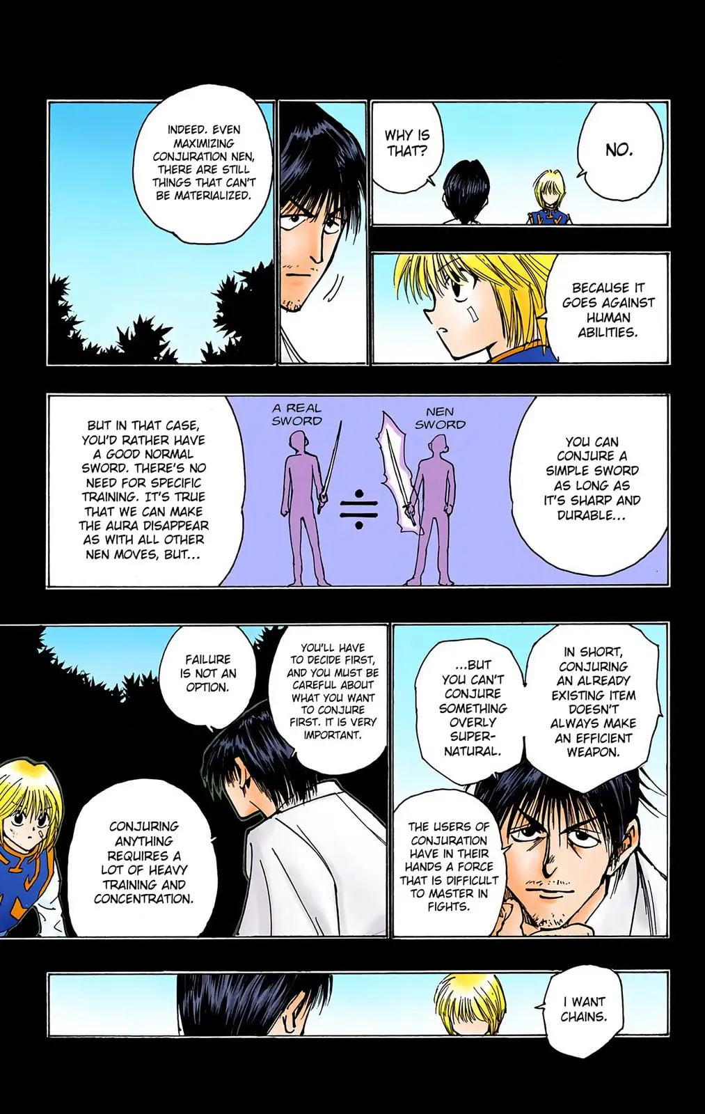 Hunter x Hunter Colored Manga, chapter 83, page 9