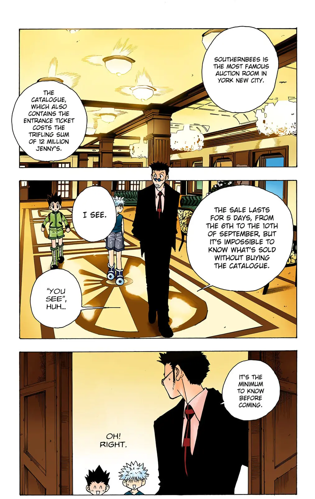 Hunter x Hunter Colored Manga, chapter 85, page 3