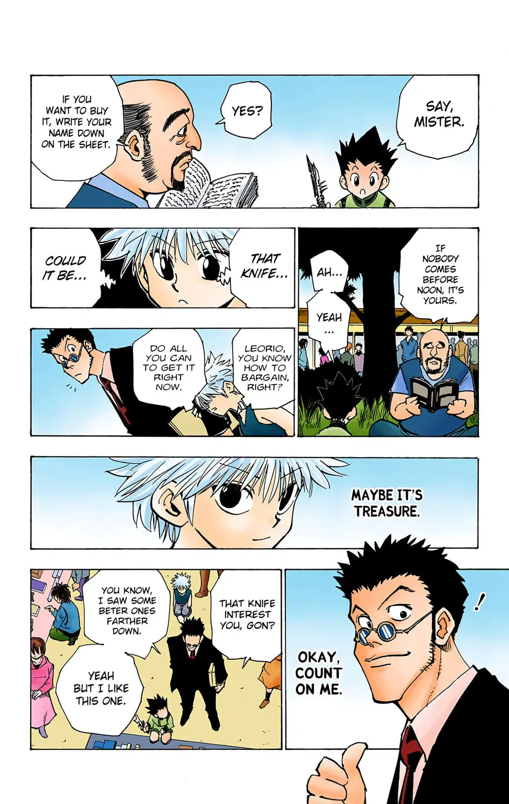 Hunter x Hunter Colored Manga, chapter 85, page 14