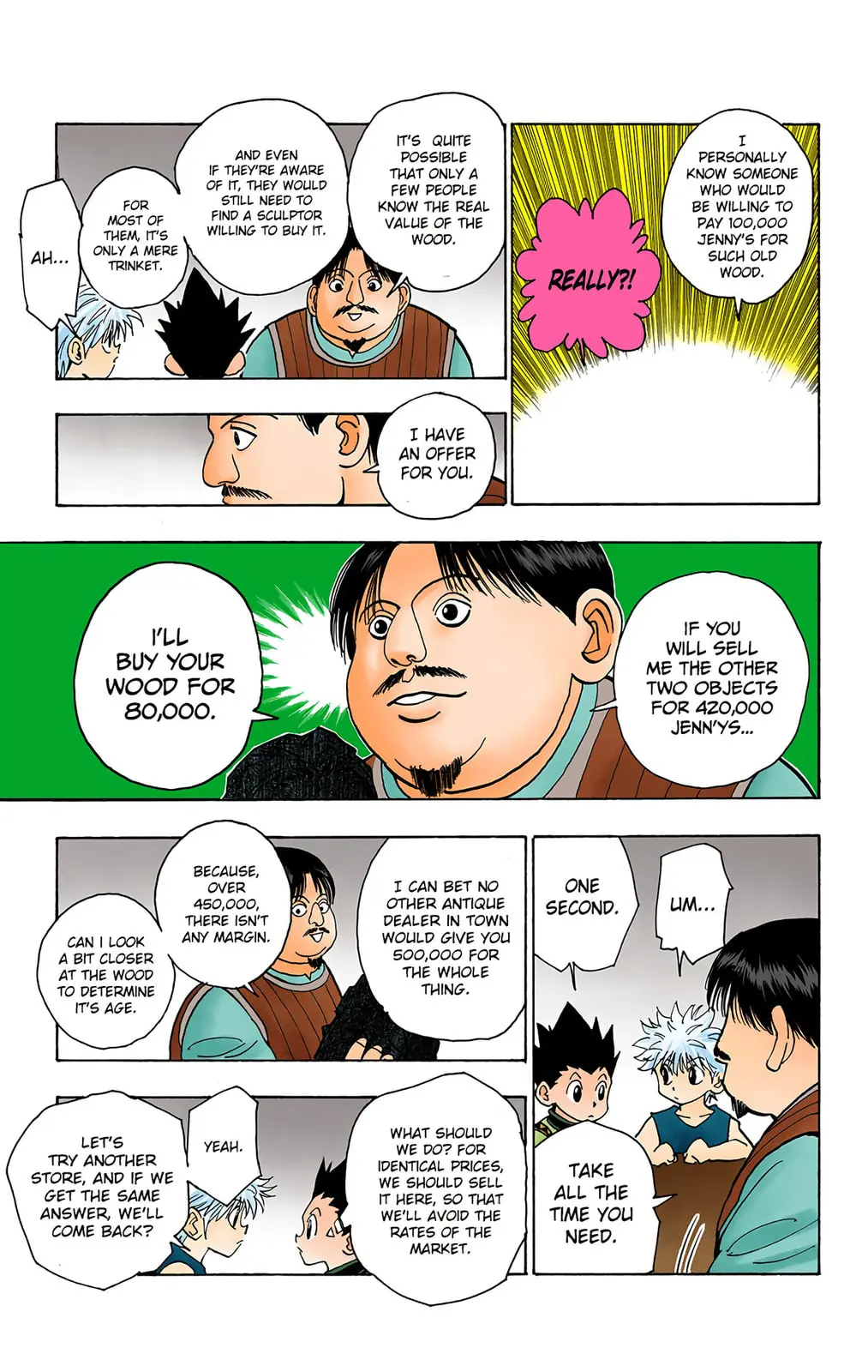 Hunter x Hunter Colored Manga, chapter 86, page 13