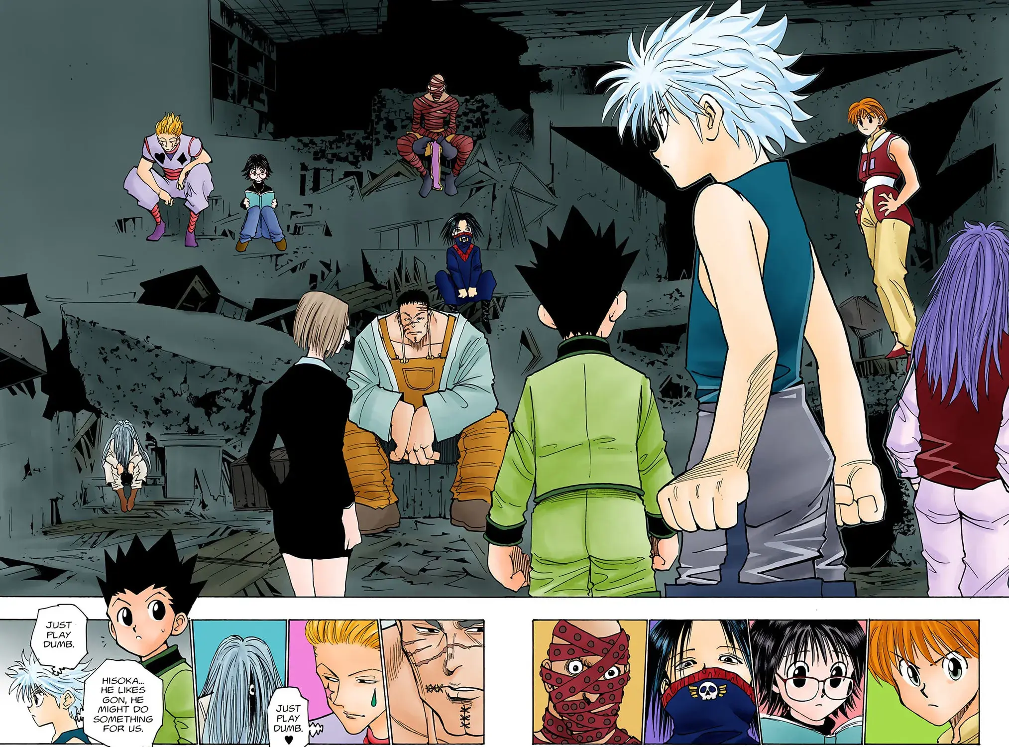 Hunter x Hunter Colored Manga, chapter 91, page 19
