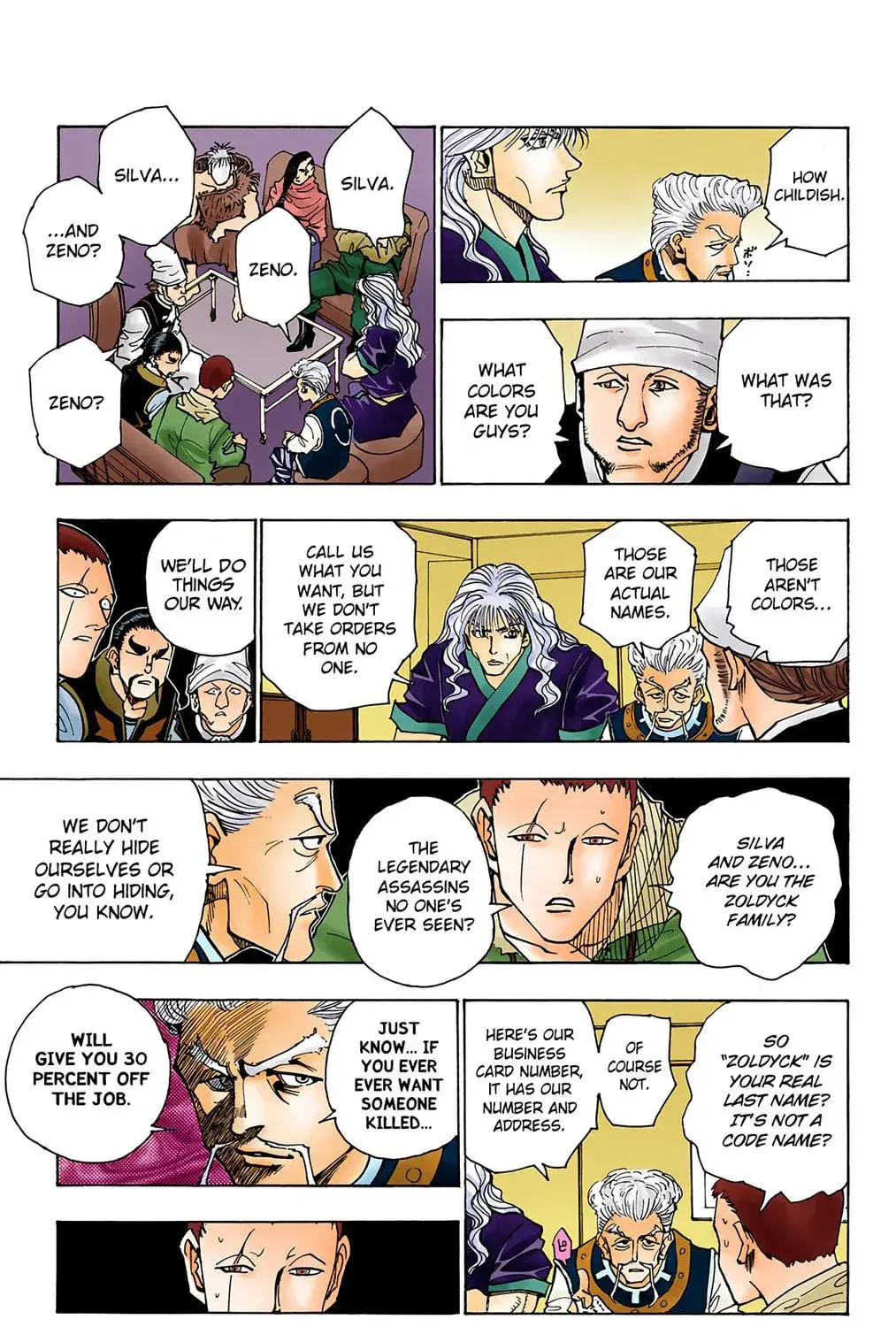 Hunter x Hunter Colored Manga, chapter 95, page 9