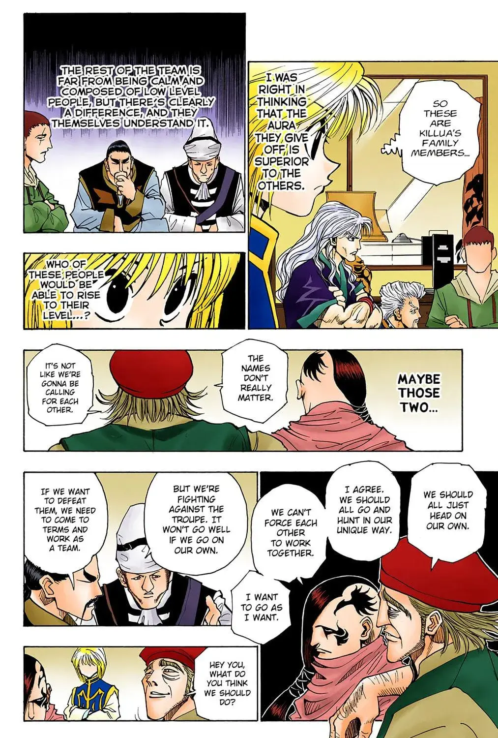 Hunter x Hunter Colored Manga, chapter 95, page 11