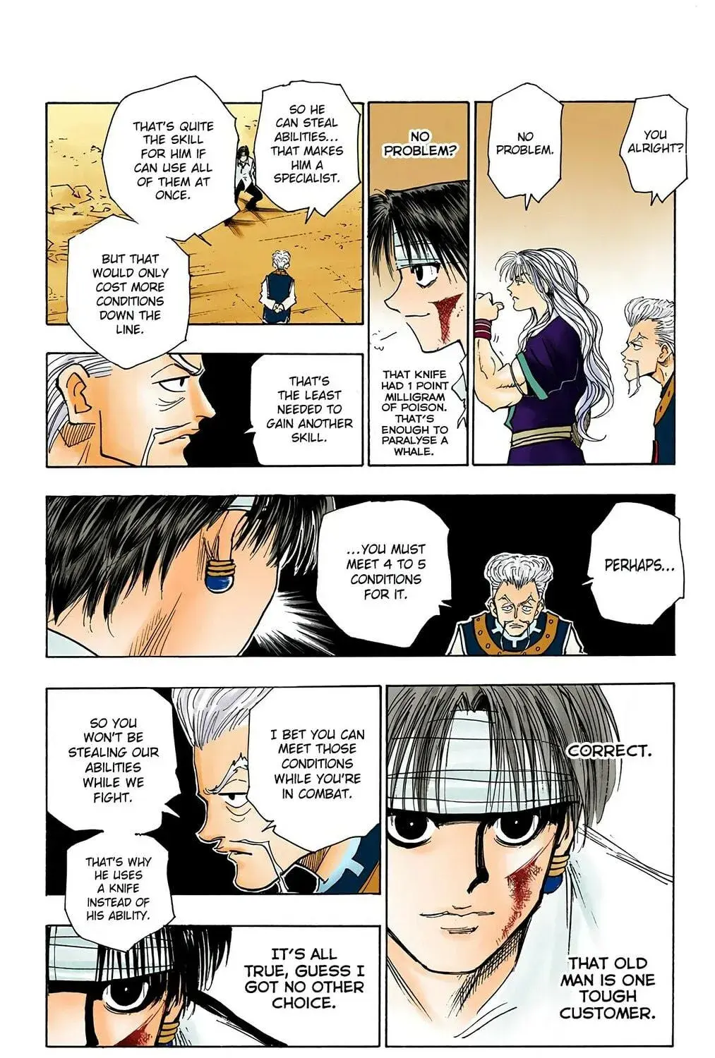 Hunter x Hunter Colored Manga, chapter 98, page 35