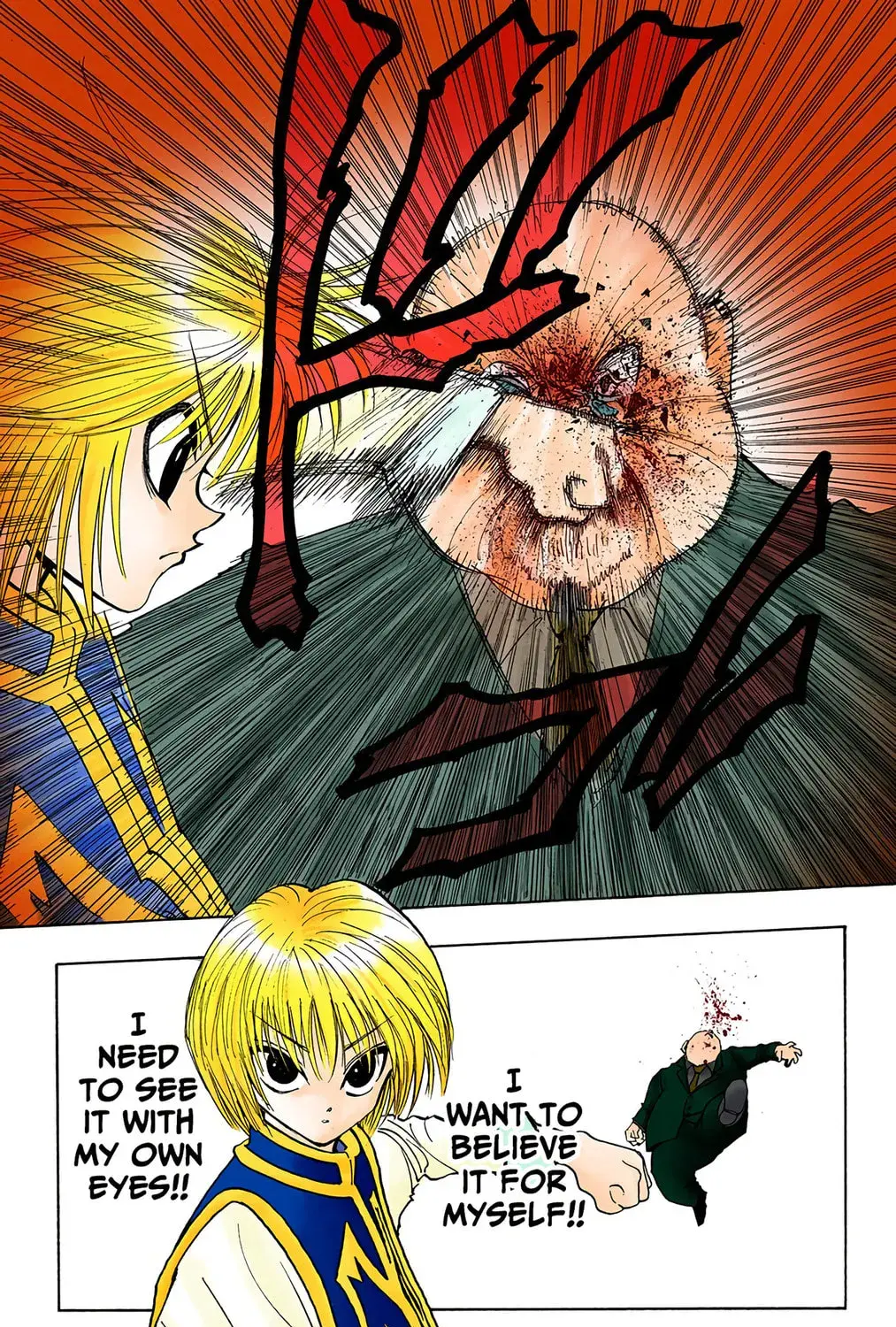 Hunter x Hunter Colored Manga, chapter 100, page 37
