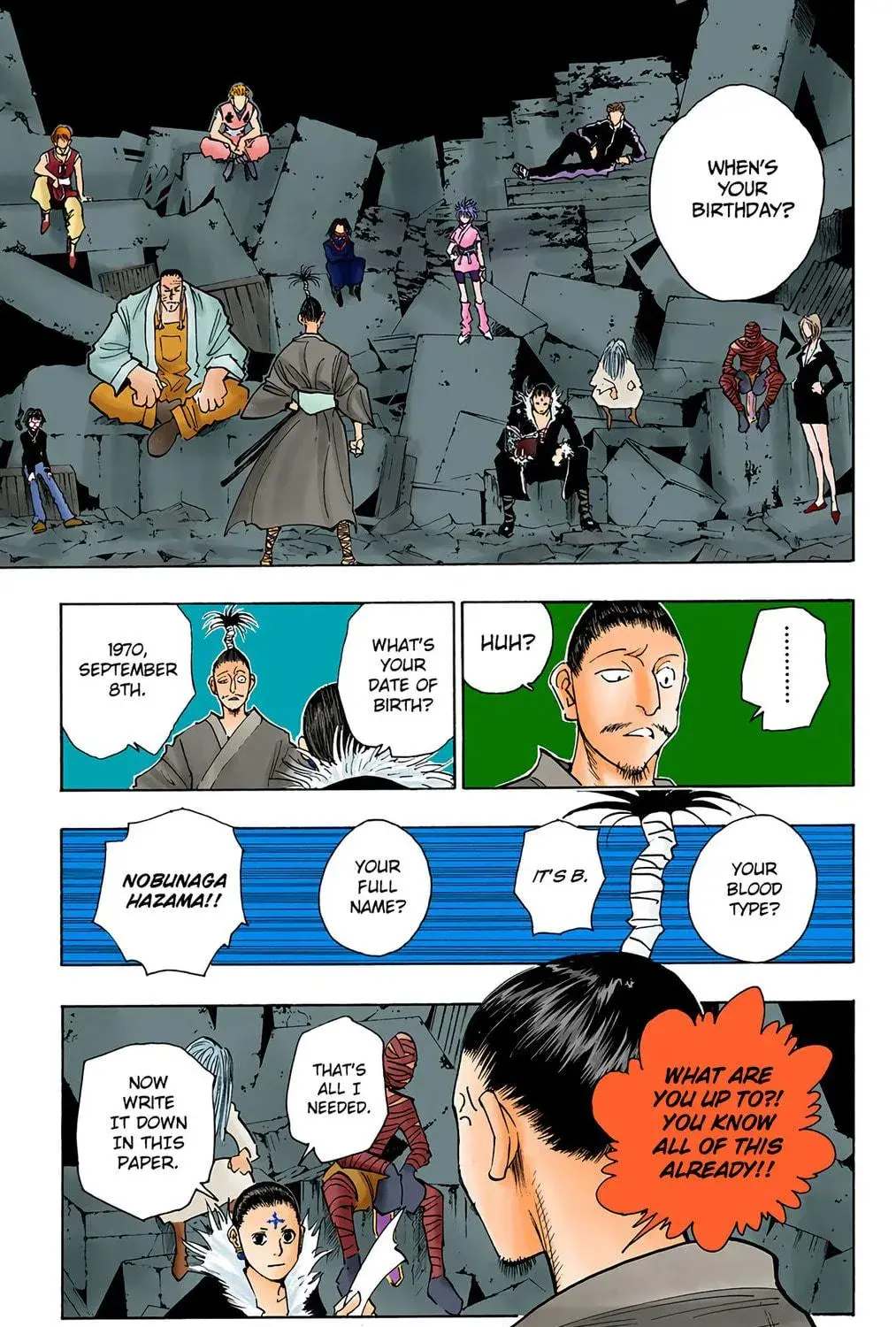 Hunter x Hunter Colored Manga, chapter 104, page 9