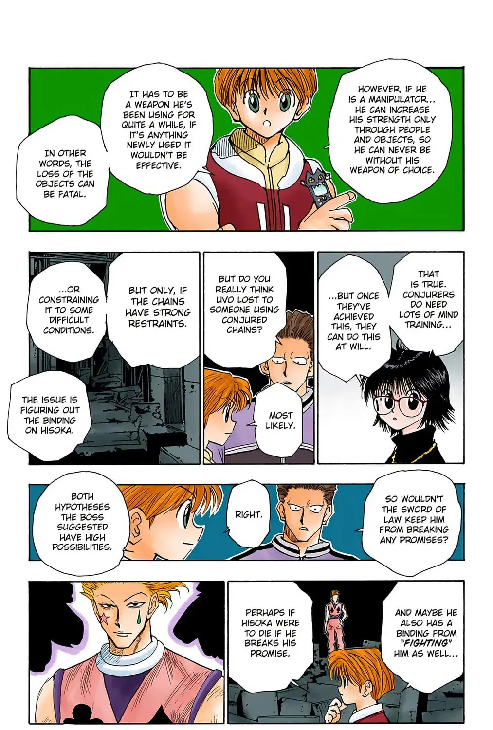 Hunter x Hunter Colored Manga, chapter 106, page 24