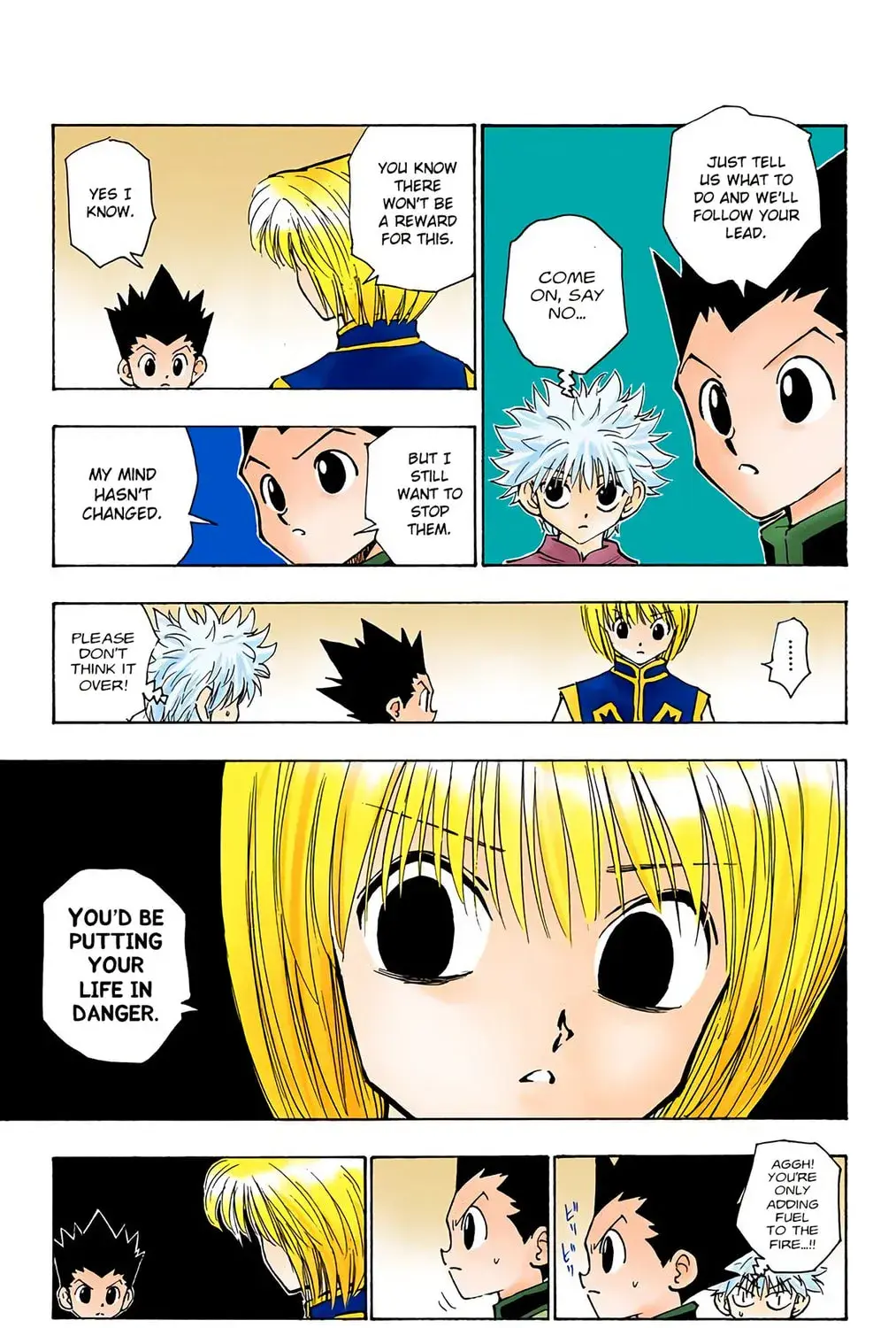 Hunter x Hunter Colored Manga, chapter 107, page 13