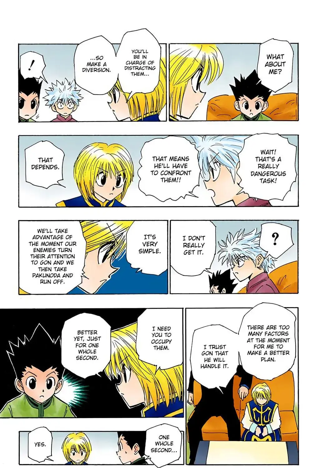 Hunter x Hunter Colored Manga, chapter 107, page 17