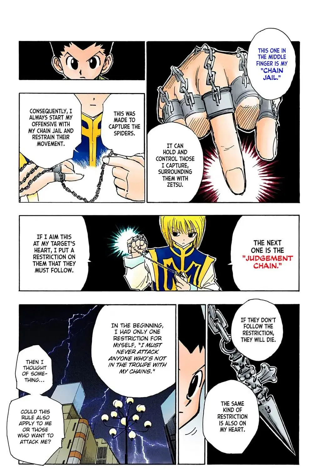 Hunter x Hunter Colored Manga, chapter 108, page 5