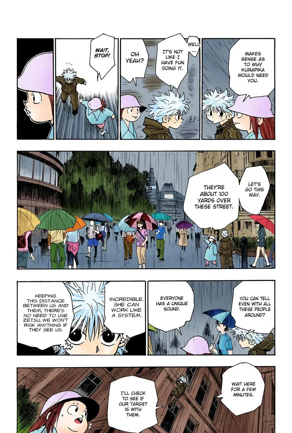 Hunter x Hunter Colored Manga, chapter 110, page 5