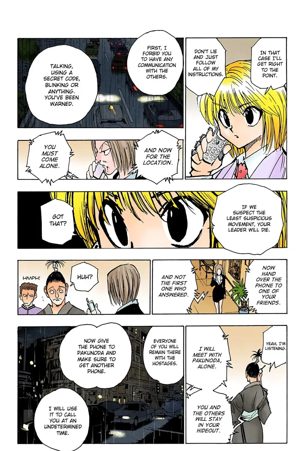 Hunter x Hunter Colored Manga, chapter 115, page 15
