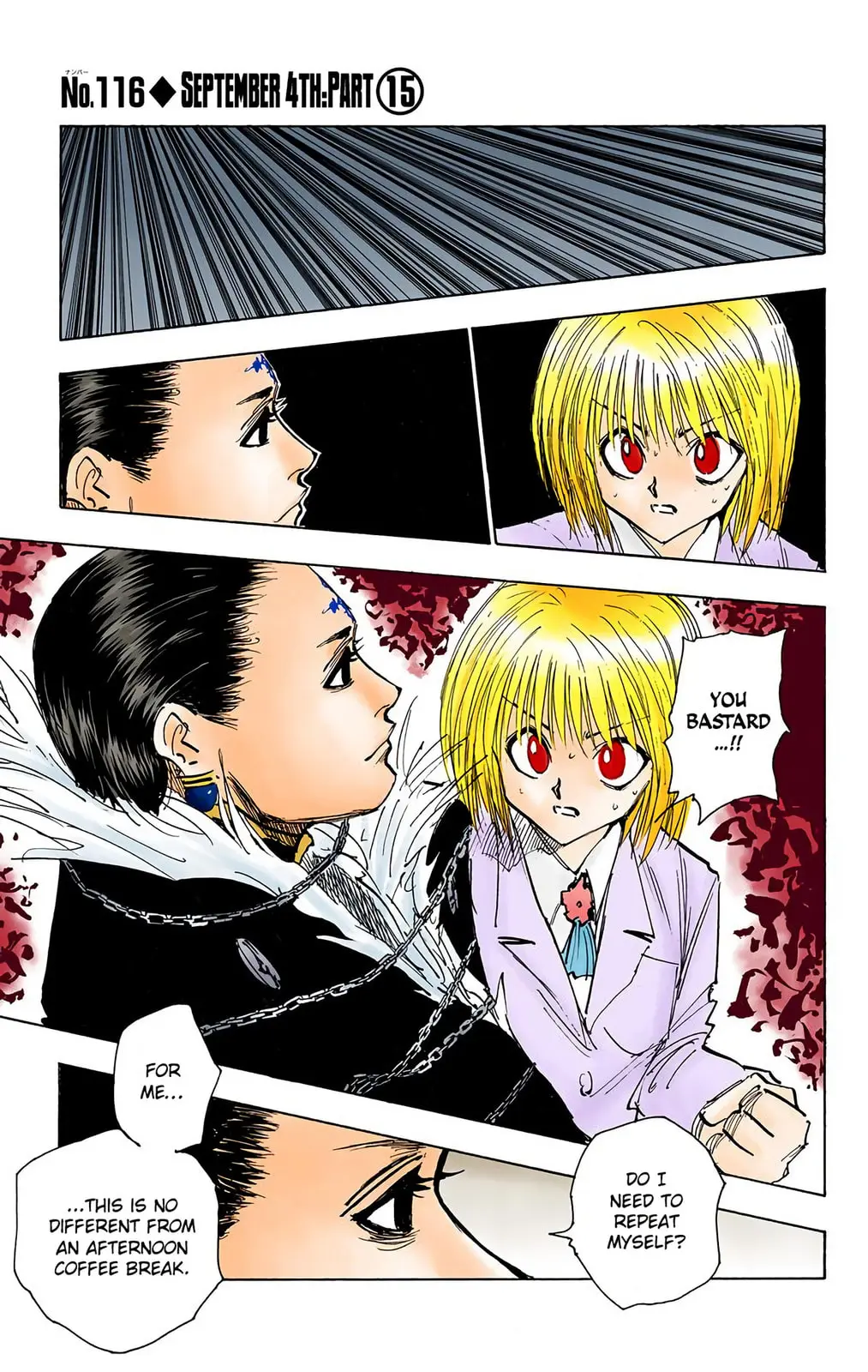 Hunter x Hunter Colored Manga, chapter 116, page 3