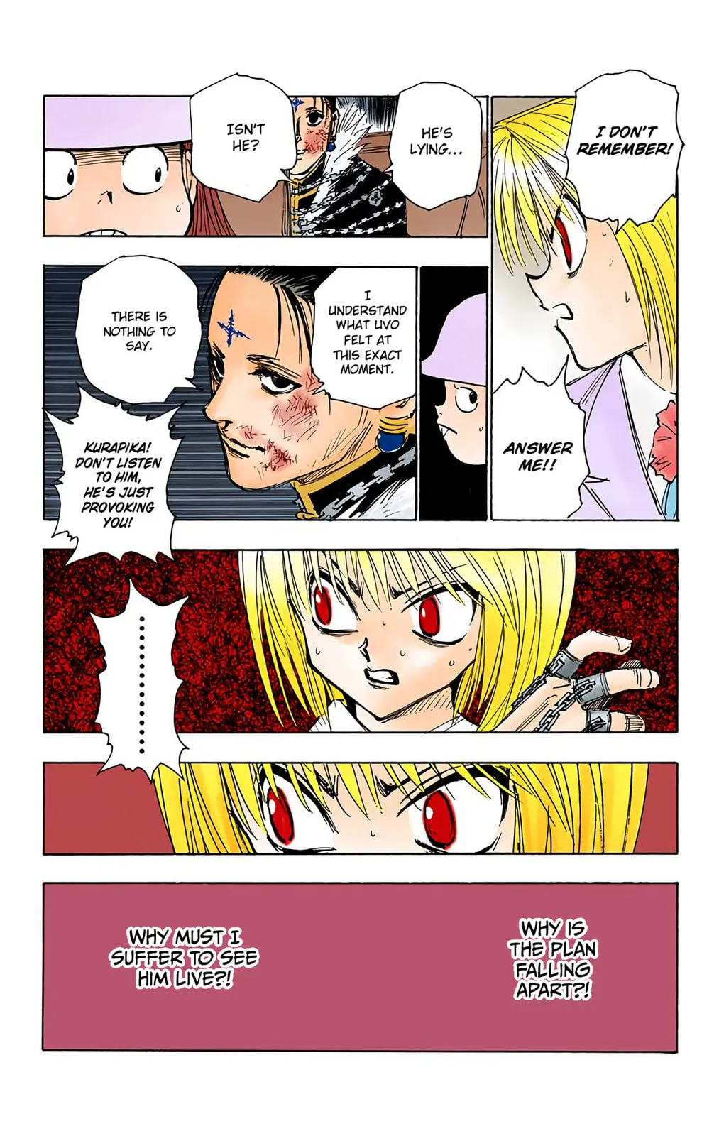Hunter x Hunter Colored Manga, chapter 116, page 9