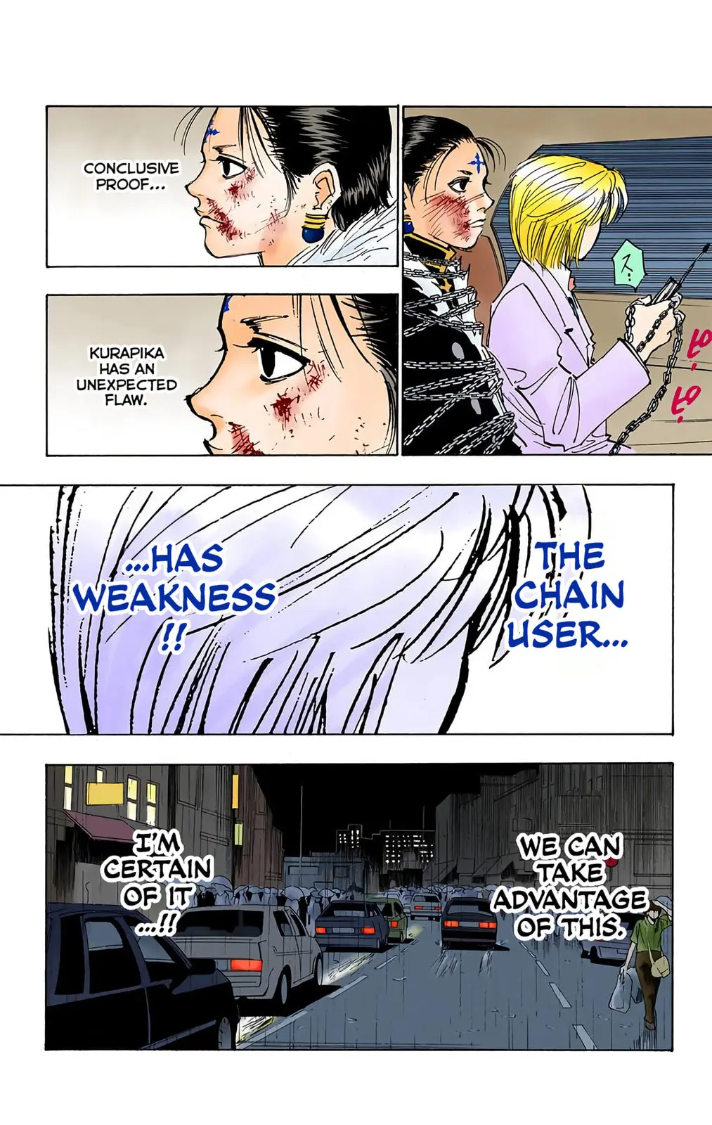 Hunter x Hunter Colored Manga, chapter 116, page 11