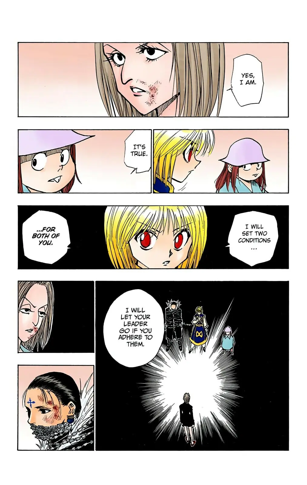 Hunter x Hunter Colored Manga, chapter 117, page 3
