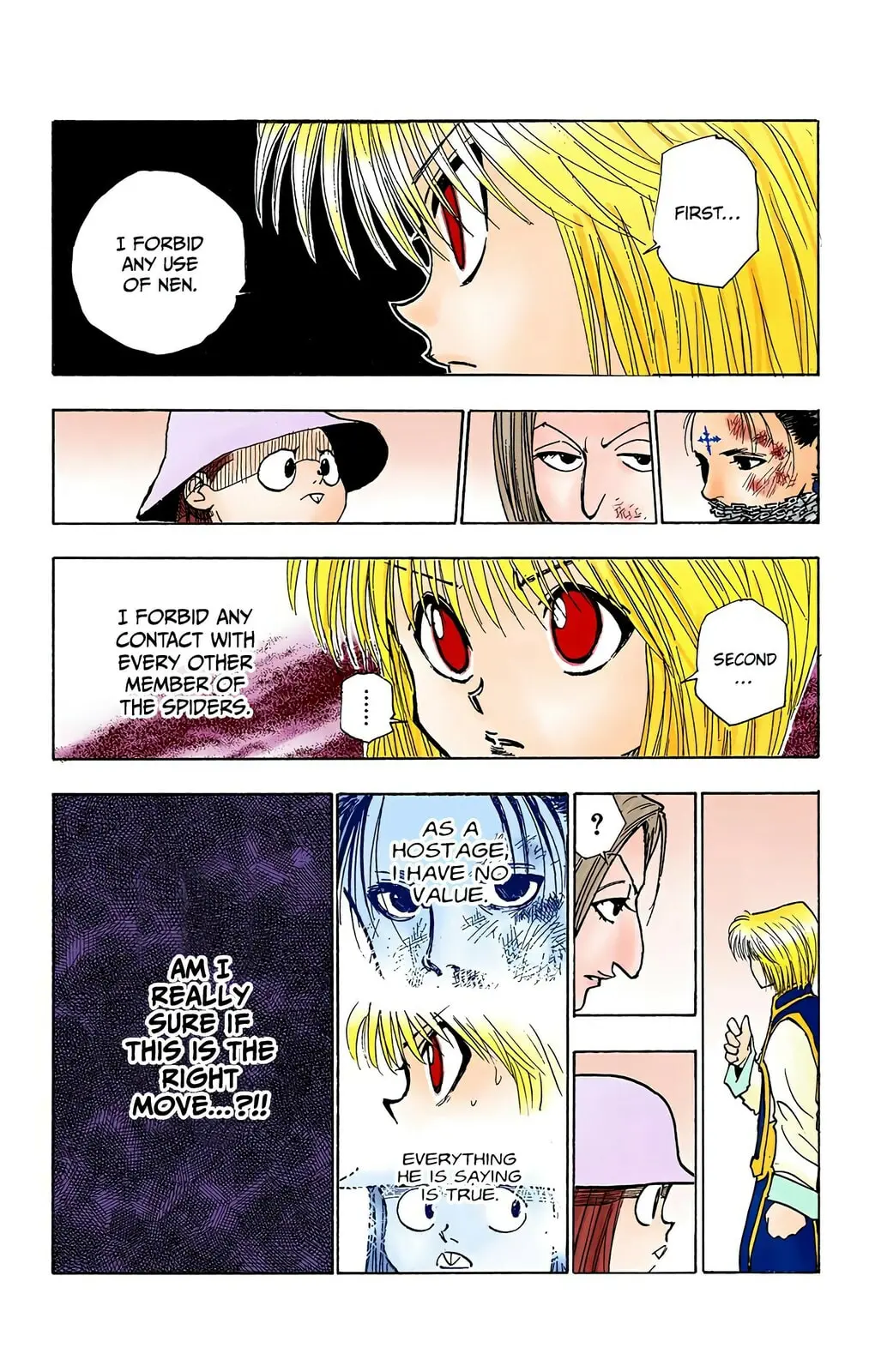 Hunter x Hunter Colored Manga, chapter 117, page 5
