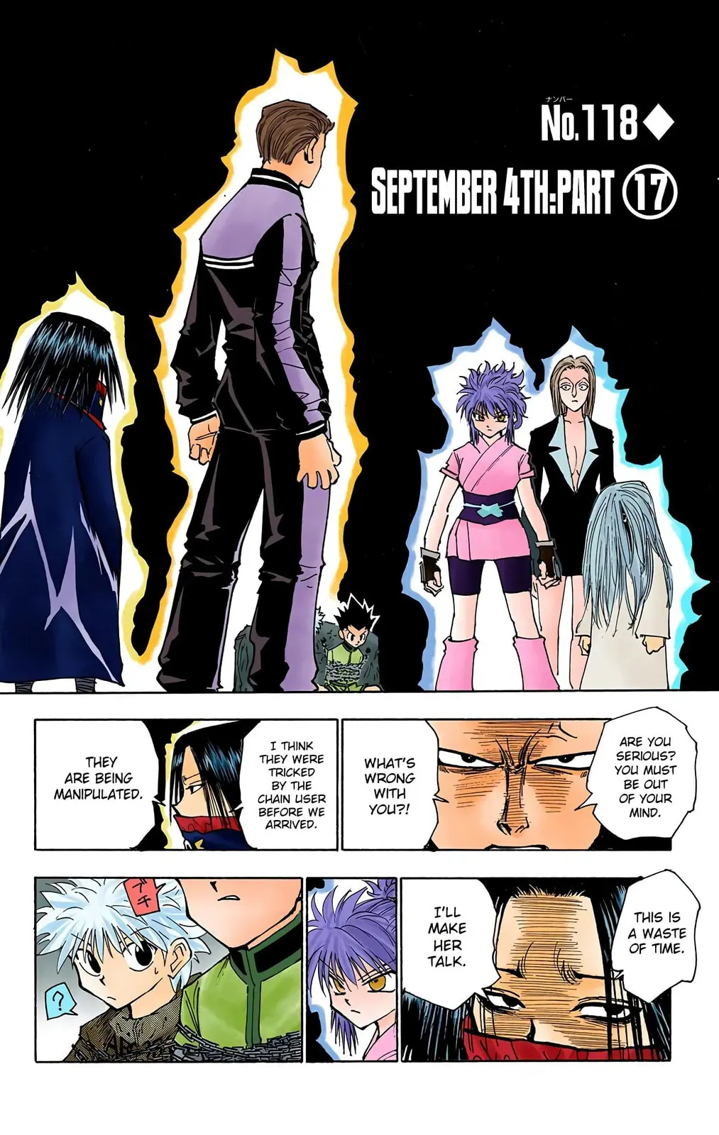 Hunter x Hunter Colored Manga, chapter 118, page 2