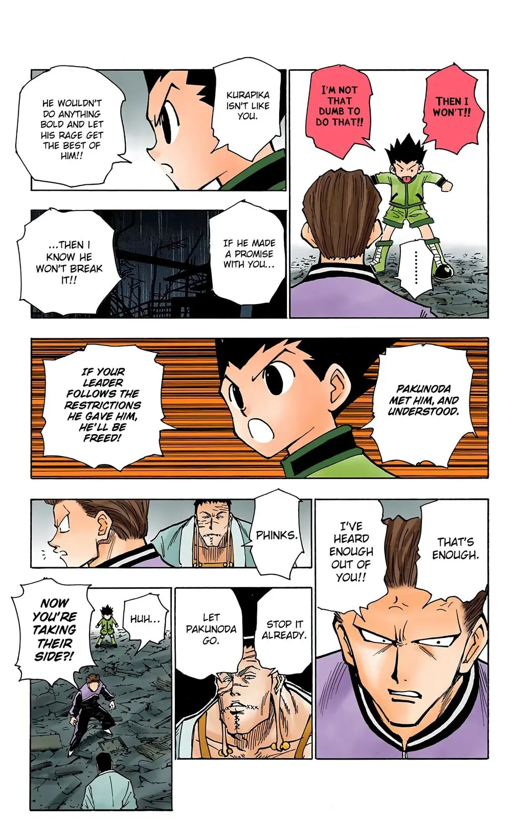 Hunter x Hunter Colored Manga, chapter 118, page 5