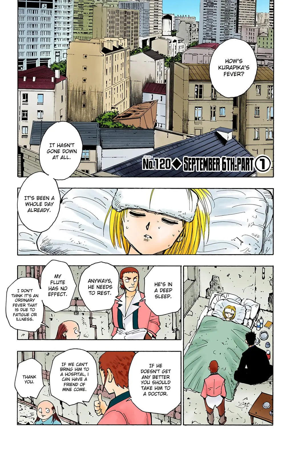 Hunter x Hunter Colored Manga, chapter 120, page 1