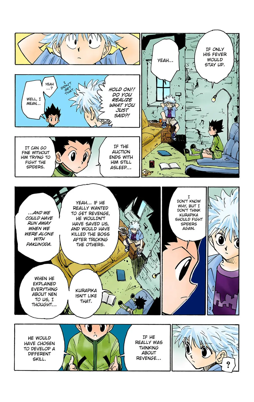 Hunter x Hunter Colored Manga, chapter 120, page 3