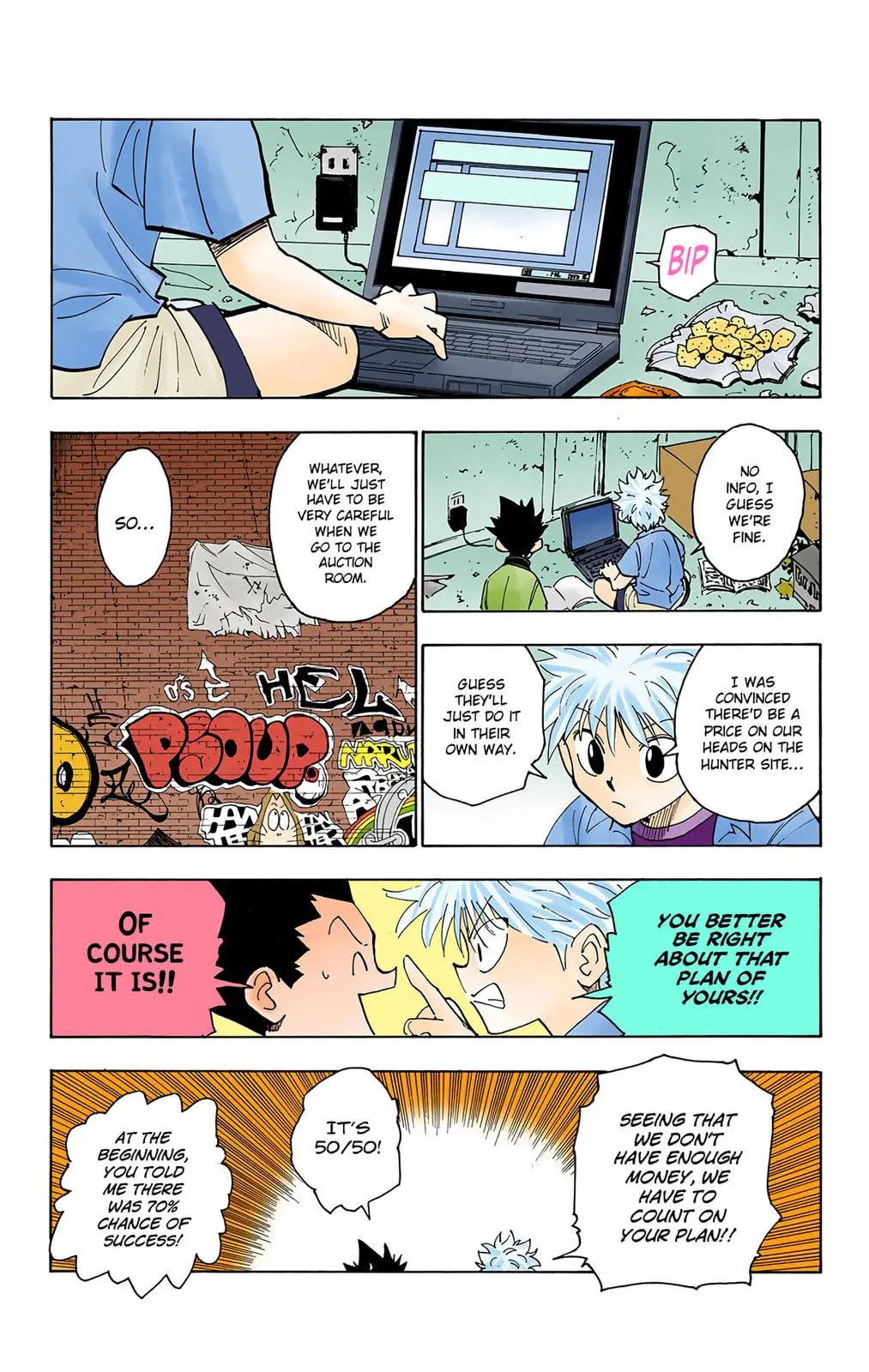 Hunter x Hunter Colored Manga, chapter 120, page 5