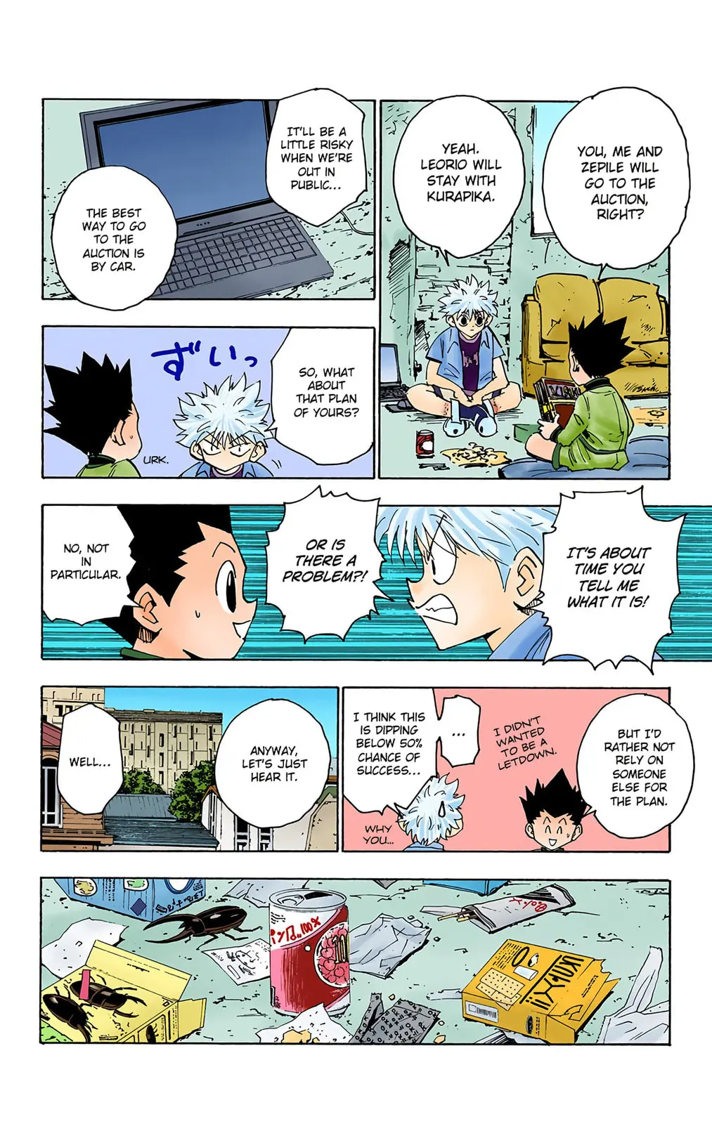 Hunter x Hunter Colored Manga, chapter 120, page 6