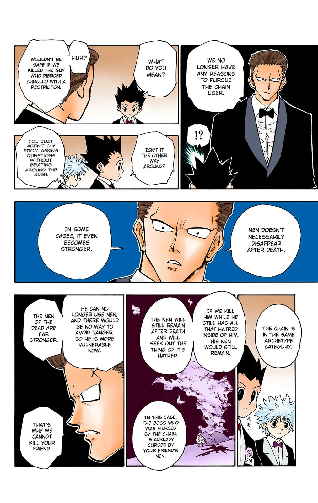 Hunter x Hunter Colored Manga, chapter 120, page 12