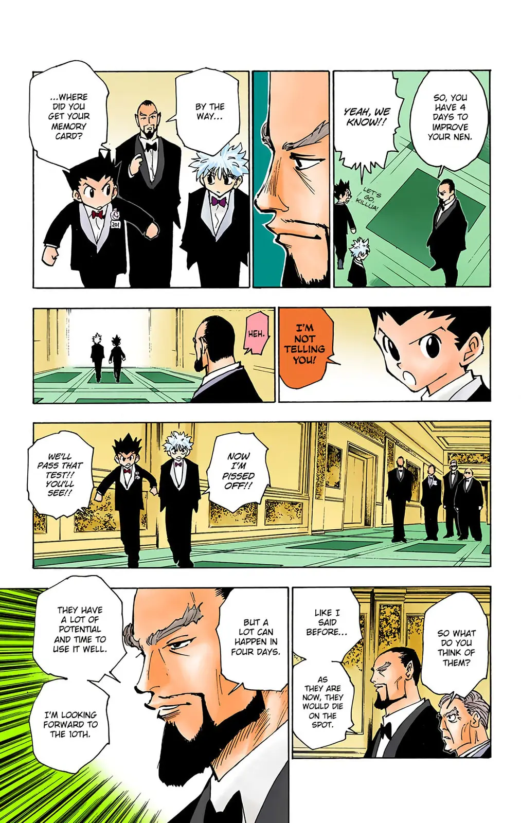 Hunter x Hunter Colored Manga, chapter 122, page 5