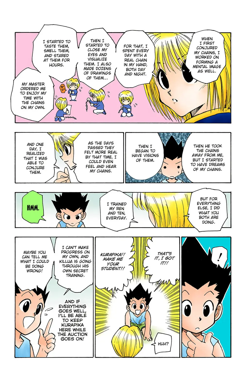 Hunter x Hunter Colored Manga, chapter 123, page 7
