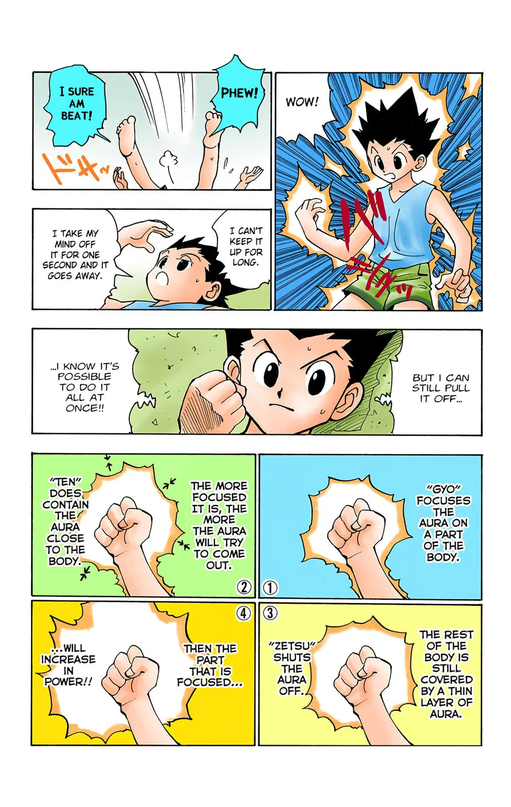 Hunter x Hunter Colored Manga, chapter 124, page 2