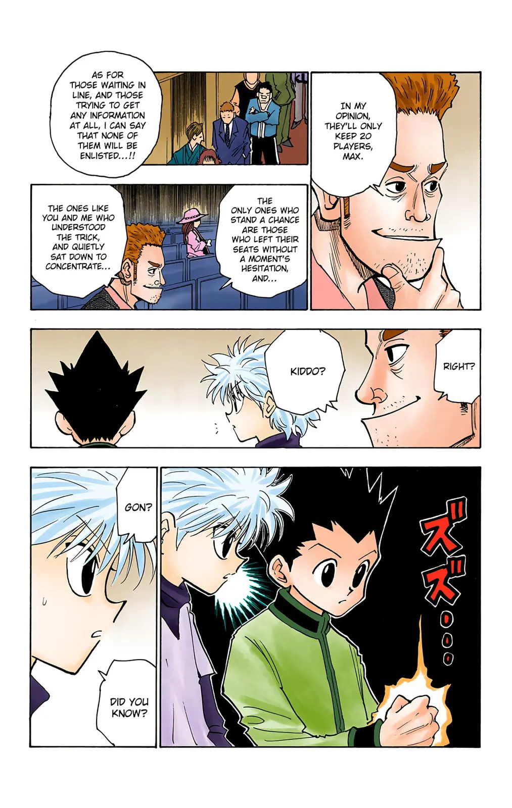 Hunter x Hunter Colored Manga, chapter 125, page 10