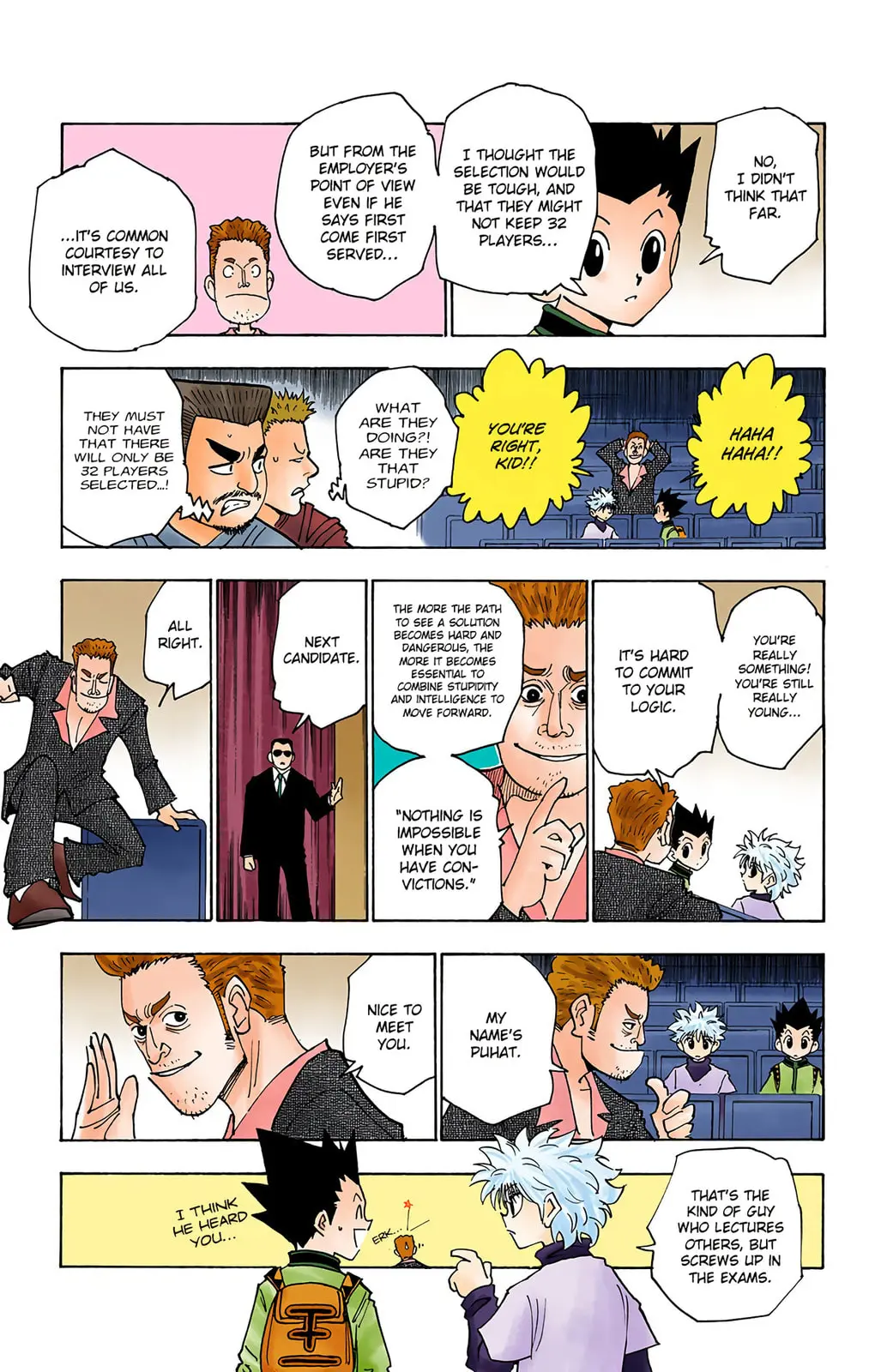 Hunter x Hunter Colored Manga, chapter 125, page 11