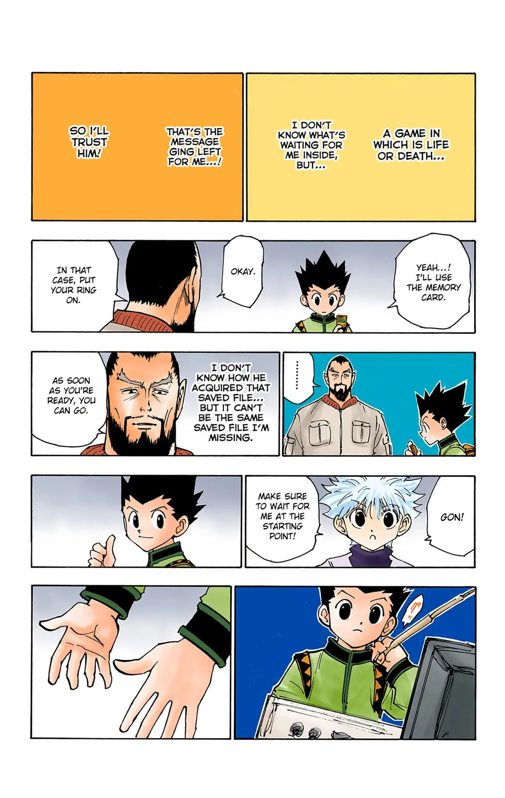 Hunter x Hunter Colored Manga, chapter 126, page 13