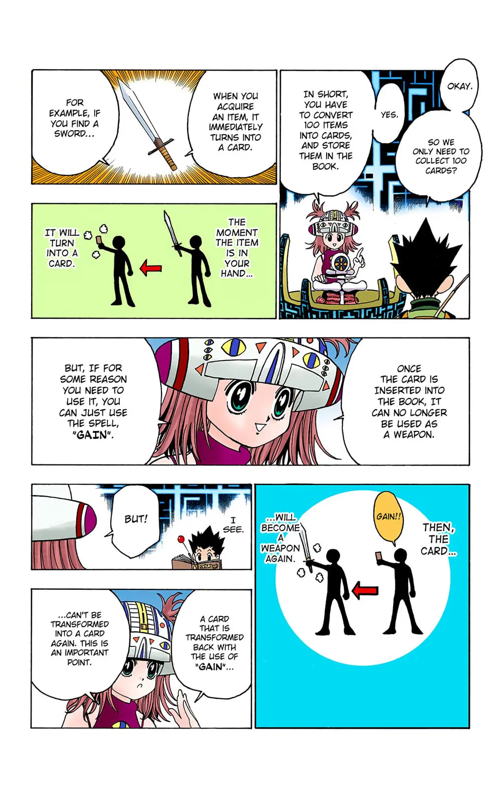 Hunter x Hunter Colored Manga, chapter 127, page 8