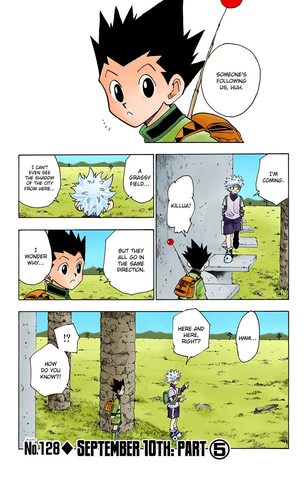 Hunter x Hunter Colored Manga, chapter 128, page 3