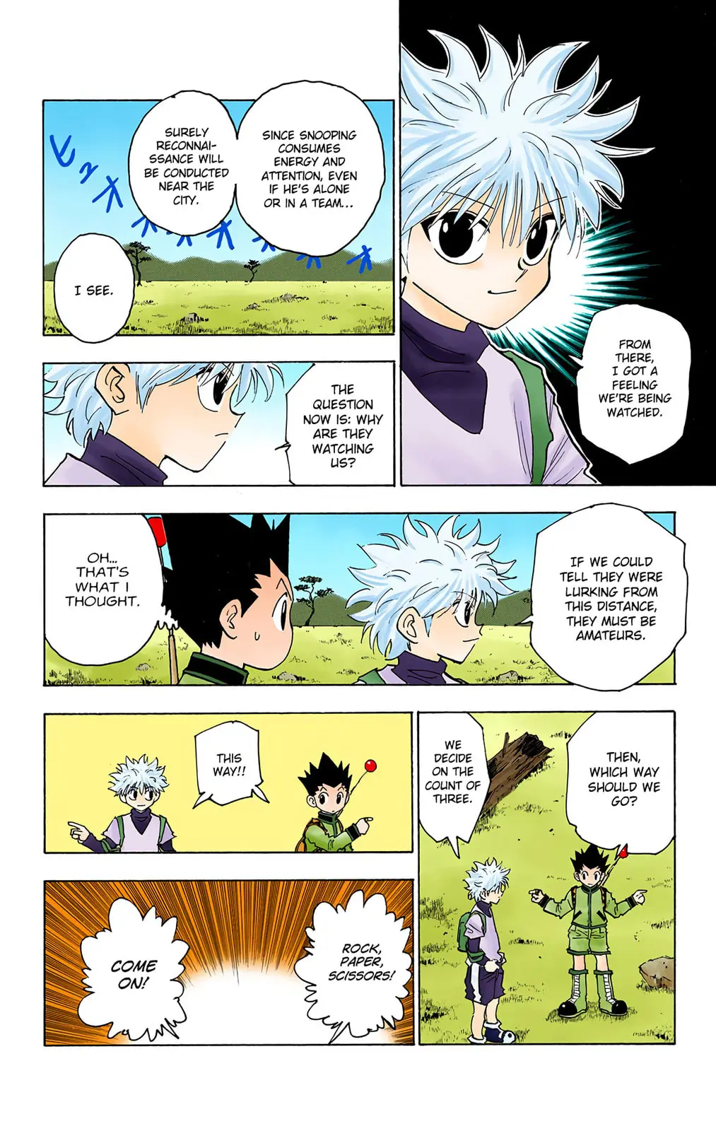 Hunter x Hunter Colored Manga, chapter 128, page 4