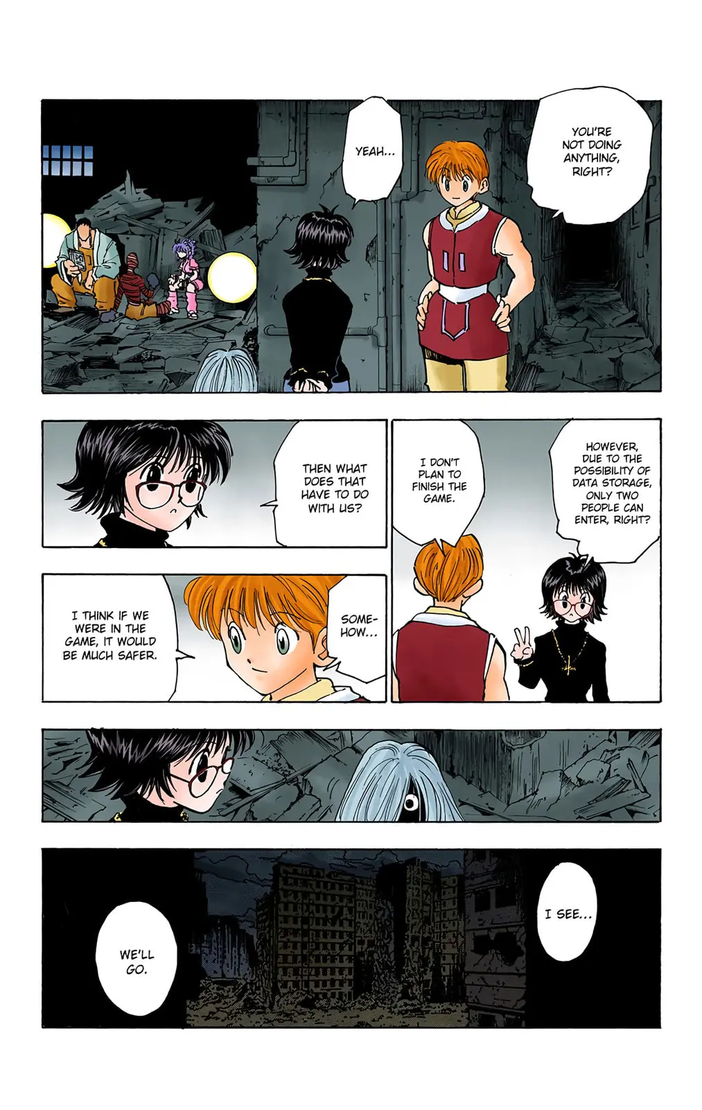 Hunter x Hunter Colored Manga, chapter 128, page 9