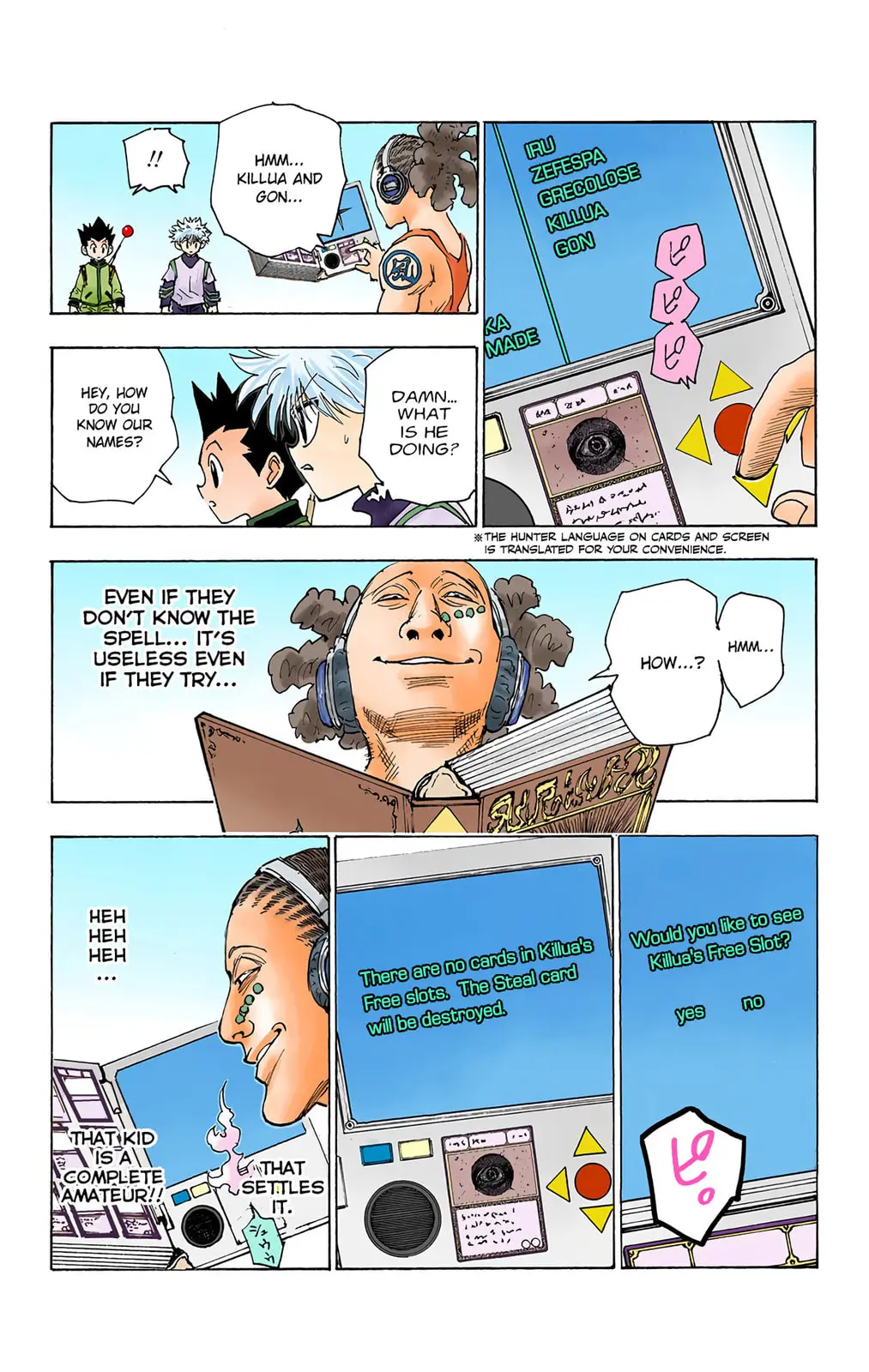 Hunter x Hunter Colored Manga, chapter 128, page 13